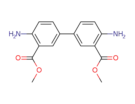 Molecular Structure of 15403-45-9 (33DICARBOMETHOXYBENZIDINE)