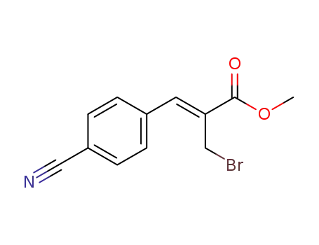methyl (Z)-2-(bromomethyl)-3-(4-cyanophenyl)prop-2-enoate