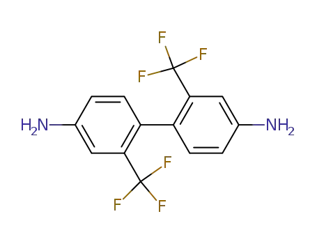 Molecular Structure of 341-58-2 (2,2'-Bis(trifluoromethyl)benzidine)