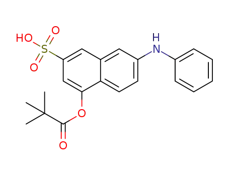 4-(2,2-dimethylpropanoyloxy)-7-(phenylamino)naphthalene-2-sulfonic acid