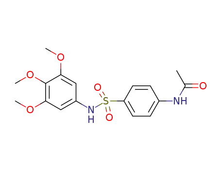 N-(4-(N-(3,4,5-trimethoxyphenyl)sulfamoyl)phenyl)acetamide