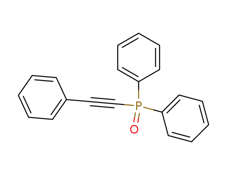 Molecular Structure of 7608-18-6 (Phosphine oxide, diphenyl(phenylethynyl)-)