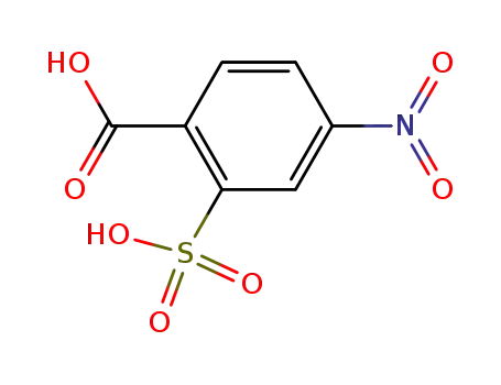Molecular Structure of 22952-26-7 (4-Nitro-2-sulfobenzoic acid)