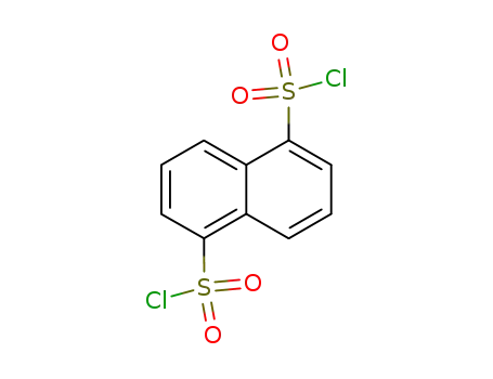Molecular Structure of 1928-01-4 (naphthalene-1,5-disulfonyl chloride)