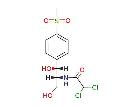Molecular Structure of 15318-45-3 (Thiamphenicol)