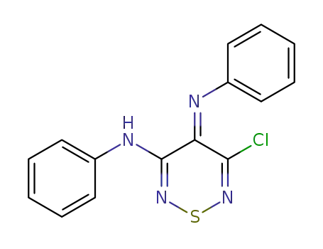 (Z)-5-chloro-N-phenyl-4-(phenylimino)-4H-1,2,6-thiadiazin-3-amine