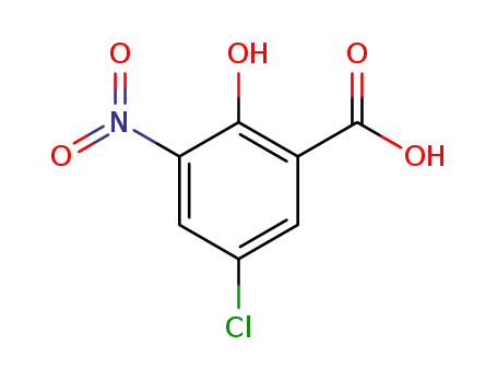 Molecular Structure of 7195-78-0 (5'-CHLORO-2'-HYDROXY-3'-NITROACETOPHENONE)