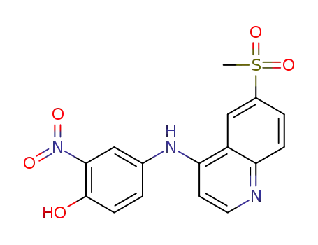 4-{[6-(methylsulfonyl)-4-quinolinyl]amino}-2-nitrophenol