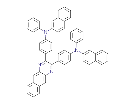 2,3-bis[4-(N-phenyl-2-naphthylamino)phenyl]benzo[g]quinoxaline