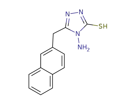 4-amino-5-(naphthalen-2-ylmethyl)-3-mercapto-1,2,4-triazole