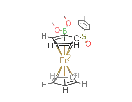 (Sp,SS)-2-(p-tolylsulfinyl)ferrocenyl boronic acid