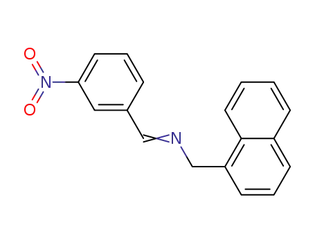 N-(1-naphthylmethyl)-N-[(3-nitrophenyl)methylene]amine