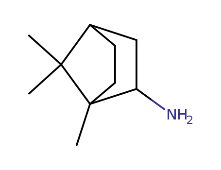 Molecular Structure of 4481-88-3 (1,7,7-trimethylbicyclo[2.2.1]heptan-2-amine)