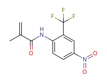 N-(4-nitro-2-(trifluoromethyl)phenyl)methacrylamide