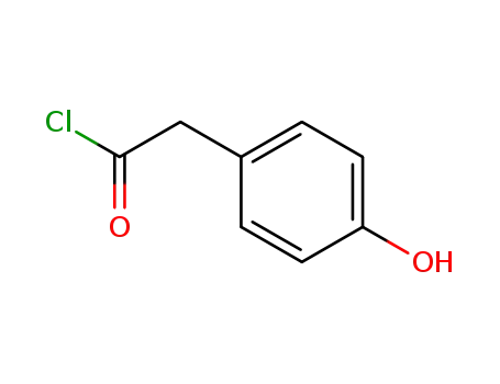 2-(p-hydroxyphenyl)acetyl chloride