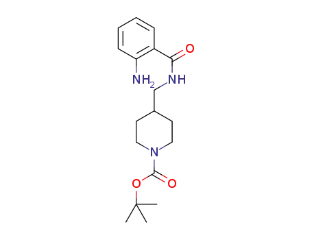 tert-butyl 4-[(2-aminobenzamide)methyl]piperidine-1-carboxylate