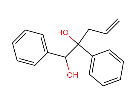 Molecular Structure of 56072-16-3 (4-Pentene-1,2-diol, 1,2-diphenyl-)