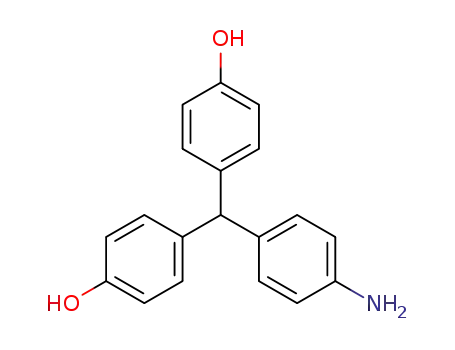Molecular Structure of 579472-19-8 (Phenol, 4,4'-[(4-aminophenyl)methylene]bis-)