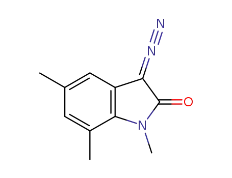 1,5,7-trimethyl-3-diazooxindole