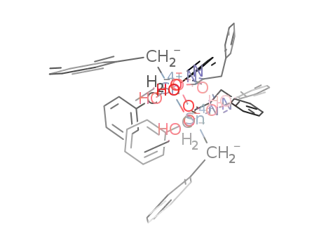 2-carbonyl-3-phenylpropionic acid salicyloyl hydrazone dibenzyltin complex