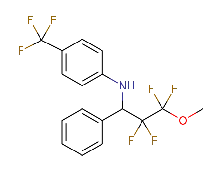 N-(4-trifluoromethylphenyl)-1-phenyl-2,2,3,3-tetrafluoro-3-methoxypropylamine