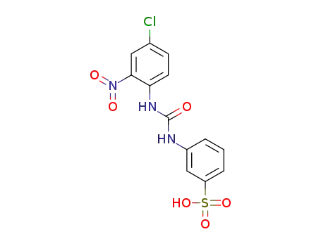 3-{[(4-chloro-2-nitrophenyl)carbamoyl]amino}benzene-1-sulfonic acid