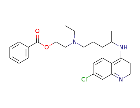 2-((4-((7-chloroquinolin-4-yl)amino)pentyl)(ethyl)amino)ethyl benzoate