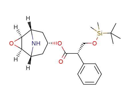 (2S)-(1S,2S,7R)-3-oxa-9-azatricyclo[3.3.1.02,4]nonan-7-yl 3-((tert-butyldimethylsilyl)oxy)-2-phenylpropanoate
