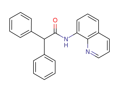 2,2-diphenyl-N-(quinolin-8-yl)acetamide