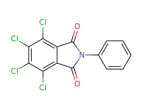 Molecular Structure of 31039-74-4 (N-Phenyltetrachlorophthalimide)
