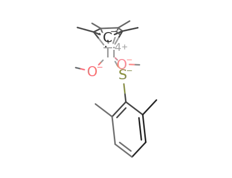 pentamethylcyclopentadienyl-2,6-dimethylphenylthiodimethoxytitanium