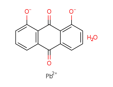 lead 1,8-dihydroxyanthraquinone monohydride