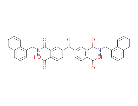 4,4'-carbonylbis(2-(naphthalen-1-ylmethylcarbamoyl)benzoic acid)