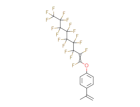 p-(perfluorononenyloxy)isopropenylbenzene