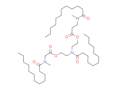 lauric acid diethanolamide-O-(N-lauroyl-N-methyl-beta-alanine)-O'-(N-lauroyl-N-methyl-glycine)ester