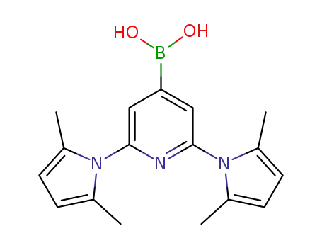 (2,6-bis(2,5-dimethyl-1H-pyrrol-1-yl)pyridin-4-yl)boronic acid