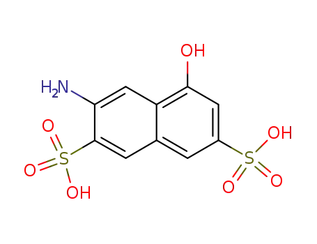 2,7-Naphthalenedisulfonicacid, 3-amino-5-hydroxy-  CAS NO.90-40-4