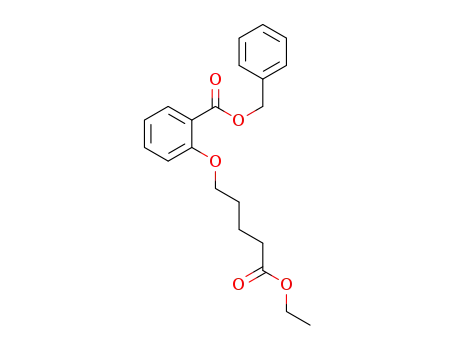 benzyl 2-(5-ethoxy-5-oxopentyloxy)benzoate