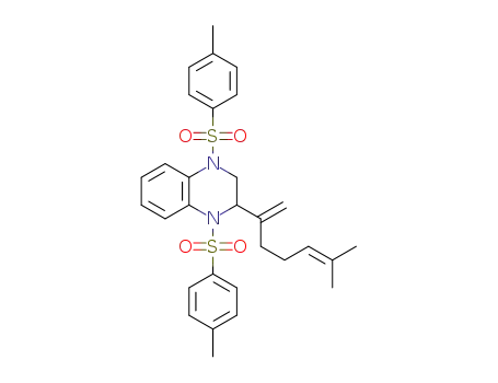 2-(6-methylhepta-1,5-dien-2-yl)-1,4-Ditosyl-1,2,3,4-tetrahydroquinoxaline