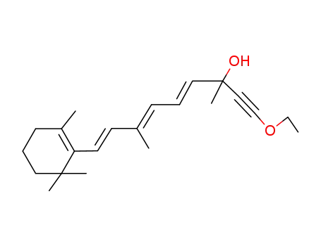 (+/-)-9-ethoxy-3.7-dimethyl-1t-(2.2.6-trimethyl-cyclohexen-(6)-yl)-nonatrien-(1.3t.5t)-yn-(8)-ol-(7)