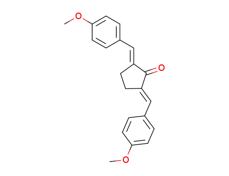 (2E,5E)-2,5-bis(4-methoxybenzylidene)cyclopentanone