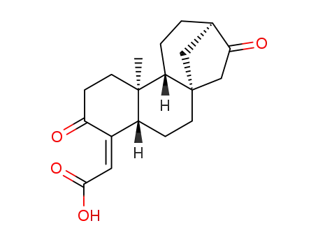 ((4Z,4aS)-11b-methyl-3,8-dioxo-(4ar,11ac,11bt)-dodecahydro-6at,9t-methano-cyclohepta[a]naphthalen-4-yliden)-acetic acid