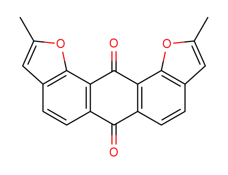 2,10-dimethyl-6,12-dihydroanthra[1,2-b:8,7-b']difuran-6,12-dione