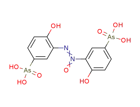 (4,4'-dihydroxy-3,3'-azoxy-diphenyl)-bis-arsonic acid