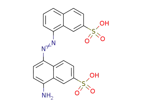 8-amino-5,8'-azo-bis-naphthalene-2-sulphonic acid