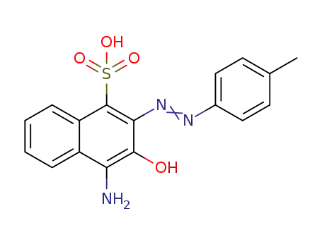 4-amino-3-hydroxy-2-p-tolylazo-naphthalene-1-sulfonic acid