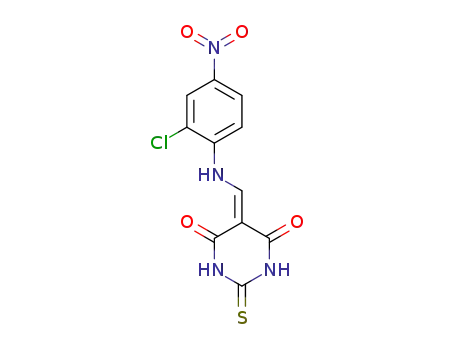 5-[[(2-chloro-4-nitrophenyl)amino]methylene]-2-thioxodihydropyrimidine-4,6(1H,5H)-dione