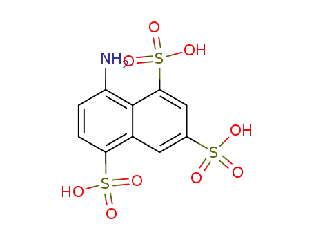 Molecular Structure of 17894-99-4 (1-Naphthylamine-4,6,8-trisulfonic acid)