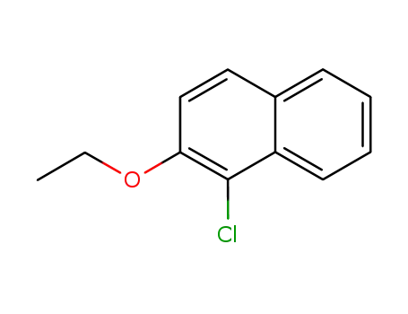 Molecular Structure of 85972-71-0 (1-Chloro-2-ethoxynaphthalene)