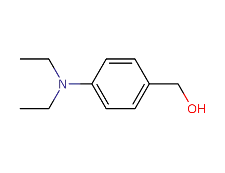 Molecular Structure of 74974-49-5 ([4-(DIETHYLAMINO)PHENYL]METHANOL)